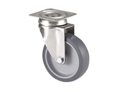 Guitel Hervieu Swivel Castor Wheel, 80kg Capacity, 100mm Wheel [JP3BA100-325L]; 608-035