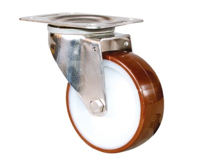 Guitel Hervieu Swivel Castor Wheel, 300kg Capacity, 200mm Wheel [KP5BA200-28L]; 608-057