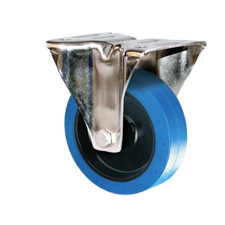 Guitel Hervieu Fixed Castor Wheel, 150kg Capacity, 100mm Wheel [KF41BA100-571RX]; 608-073