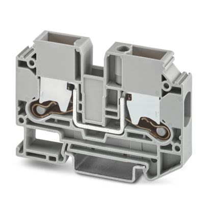 Phoenix Contact 1329547 Grey, 10mm², 1-Level, Push-X Termination [1329547]; 608-085