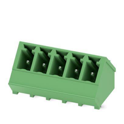 Phoenix Contact Straight Wave Soldering Mount PCB Header, 5 Contact(s), 3.81 mm Pitch, 1 Row(s), Shrouded [1827305]; 608-148