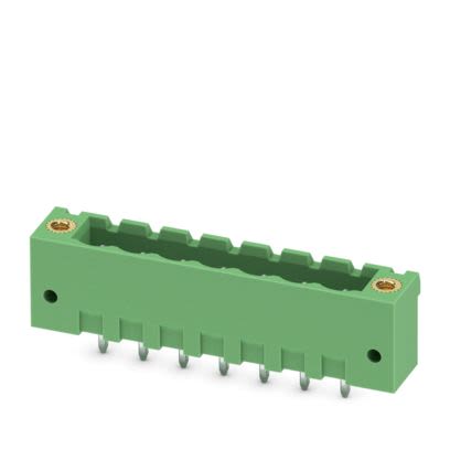 Phoenix Contact Straight Solder PCB Header, 7 Contact(s), 5.08 mm Pitch, 1 Row(s), Shrouded [1777125]; 608-207