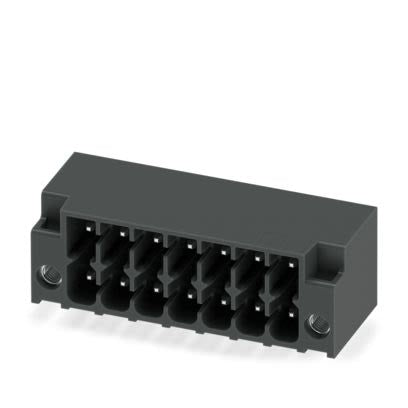 Phoenix Contact Straight Wave Soldering Mount PCB Header, 14 Contact(s), 3.5 mm Pitch, 2 Row(s), Shrouded [1787069]; 608-218