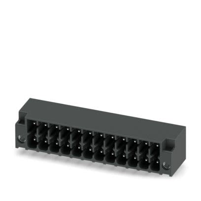 Phoenix Contact Straight Wave Soldering Mount PCB Header, 24 Contact(s), 3.5 mm Pitch, 2 Row(s), Shrouded [1787111]; 608-219