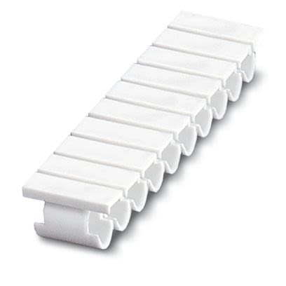Phoenix Contact Slide On Cable Markers, Clear, 1.5 → 3.2mm Cable, for Conductor Marker Carrier, 1013575 [1013575]; 608-233
