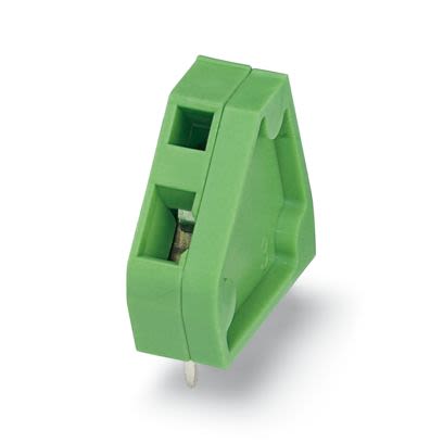 Phoenix Contact PCB Terminal Block, 1-Contact, 6.35mm Pitch, Wave Soldering, 1-Row, Push In Spring Termination [1704981]; 608-249