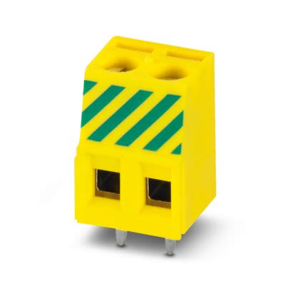 Phoenix Contact PCB Terminal Block, 3-Contact, 5.08mm Pitch, Wave Soldering, 1-Row, Plug In, Screw Termination [1706361]; 608-258