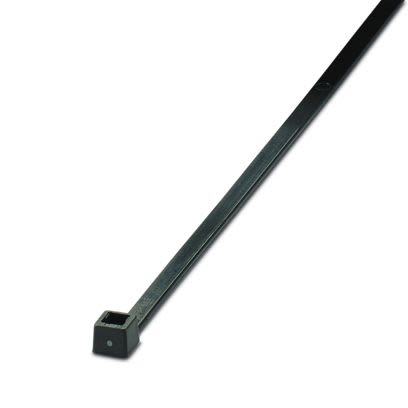 Phoenix Contact Cable Ties, Standard, 160mm x 4.5 mm, Black Polyamide, Pk-100 [3240757]; 608-282
