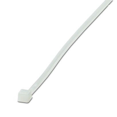 Phoenix Contact Cable Ties, Standard, 430mm x 4.8 mm, Clear Polyamide, Pk-100 [3240770]; 608-284
