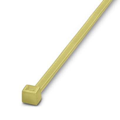 Phoenix Contact Cable Ties, Standard, 200mm x 4.8 mm, Clear Polyamide, Pk-100 [3240786]; 608-287