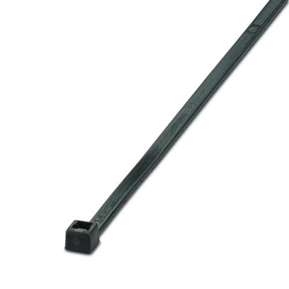 Phoenix Contact Cable Ties, Standard, 290mm x 4.8 mm, Black Polyamide, Pk-100 [3240789]; 608-289