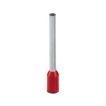 Phoenix Contact Insulated Ferrule, 18mm Pin Length, 1.7mm Pin Diameter, Red [3241125]; 608-304