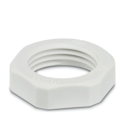 Phoenix Contact Grey Polyamide Cable Gland Locknut, M20mm Thread [3241134]; 608-306