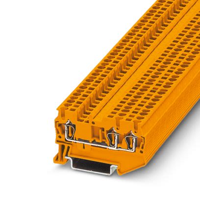 Phoenix Contact 3031982 Orange, 2.5mm², 1-Level, Spring Cage Termination [3031982]; 608-307