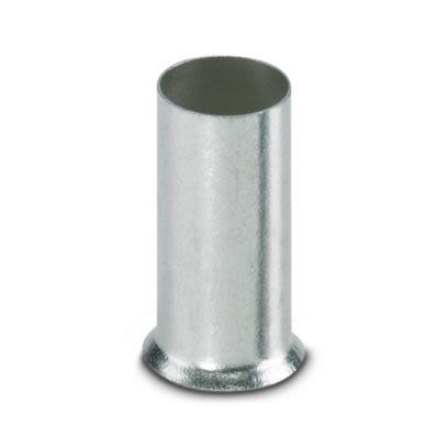 Phoenix Contact Ferrule, 18mm Pin Length, 8.3mm Pin Diameter, Silver [3200399]; 608-319