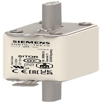 Siemens 100A Tag Fuse, 123.9mm, 900V [3NB1023-1KK10]; 608-681