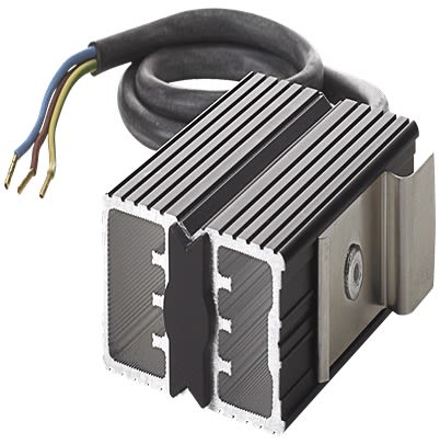 Siemens Enclosure Heater, 110 - 120V, 10W Output, 10W Input, 52mm x 50mm x 25mm [8MR2110-0C]; 608-695