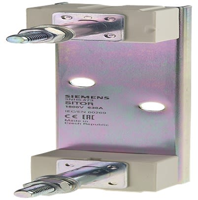 Siemens 1.6kA Fuse Holder for 122mm Fuse, 1P, 690V [3NH5423]; 608-823