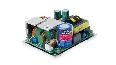 TRACOPOWER Switching Power Supply, TXO 200-112-J, 12V dc, 16.67A, 200W, 1 Output, 90 → 264V ac Input Voltage [TXO 200-112-J]; 608-923