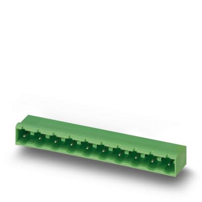 Phoenix Contact Straight Wave Soldering Mount PCB Header, 6 Contact(s), 7.5 mm Pitch, 1 Row(s), Shrouded [1766385]; 609-142