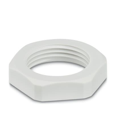 Phoenix Contact Grey Polyamide Cable Gland Locknut, PG16mm Thread [3241141]; 609-204