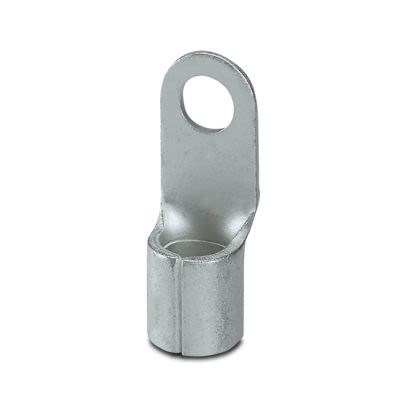 Phoenix Contact Uninsulated Ring Terminal, M6mm Stud Size, Silver [3240100]; 609-236