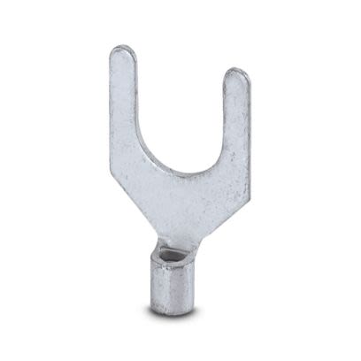 Phoenix Contact Uninsulated Fork Terminal, 17AWG to 13AWG, Silver [3240147]; 609-243