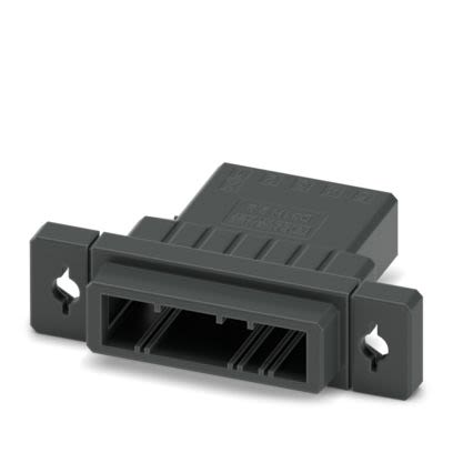 Phoenix Contact, 3.81mm Pitch, 5 Way, , Pluggable Terminal Block, Feed Through Plug, Flange Mount, Snap In Termination, [1340378]; 609-248
