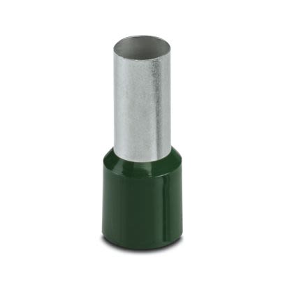 Phoenix Contact Insulated Ferrule, 20mm Pin Length, 10.3mm Pin Diameter, Green [3201178]; 609-252