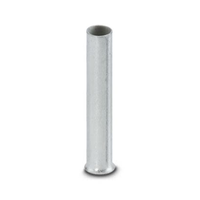 Phoenix Contact Ferrule, 18mm Pin Length, 2.8mm Pin Diameter, Silver [3202834]; 609-255