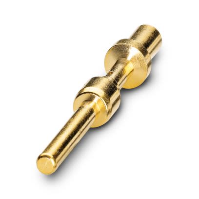 Phoenix Contact Male Crimp Contact, 14AWG Min, 12AWG Max [1605750]; 609-274