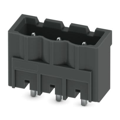 Phoenix Contact Vertical Wave Soldering Mount PCB Header, 3 Contact(s), 5.08 mm Pitch, 1 Row(s), Unshrouded [1955866]; 609-283