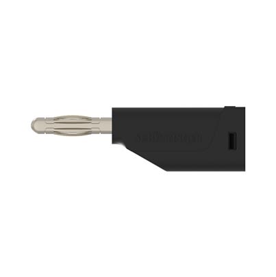 Schutzinger Black Male Banana Connector, 4 mm Connector, Solder Termination, 30 V ac, 60 V dc, Gold Plating [RS FK 15 L Au / SW]; 609-288