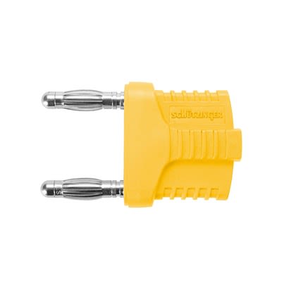 Schutzinger Yellow Male Banana Connector, 4 mm Connector, Socket Termination, 12A, 30 V ac, 60 V dc, Nickel Plating [RS KURZ 19-4 IG MB Ni / GE]; 609-299