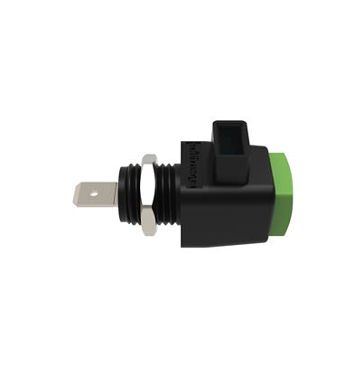 Schutzinger 12.5mm Green Terminal Post, 300V, 16A, Pg 7 Thread [RS ESD 798 / GN]; 609-397