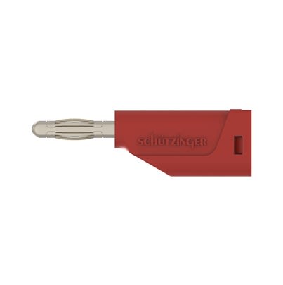 Schutzinger Red Male Banana Connector, 4 mm Connector, Solder Termination, 30 V ac, 60 V dc, Gold Plating [RS FK 15 L Au / RT]; 609-404