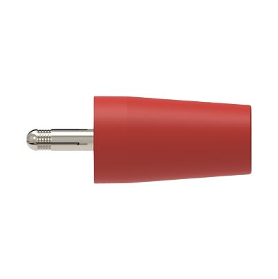 Schutzinger Red Female Banana Connector, 4 mm Connector, Screw Termination, 32A, Nickel Plating [RS SURB 2112 Ni / RT]; 609-419