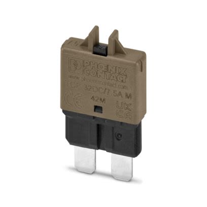 Phoenix Contact Thermal Circuit Breaker -  Single Pole 32V dc Voltage Rating Base Mounting, 7.5A Current Rating [1499966]; 609-775
