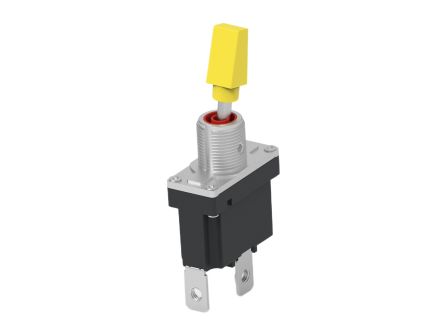 TE Connectivity Toggle Switch, Panel Mount, On-None-Off, Single Pole, Screw Terminal, 250V ac [DST12SY635]; 609-817