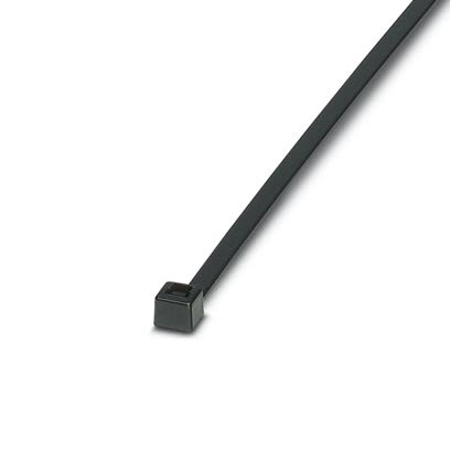 Phoenix Contact Cable Ties, Standard, 200mm x 3.6 mm, Black Polyamide, Pk-1000 [3240750]; 609-869