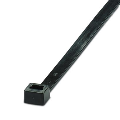 Phoenix Contact Cable Ties, Standard, 780mm x 9 mm, Black Polyamide, Pk-100 [3240779]; 609-876
