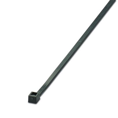 Phoenix Contact Cable Ties, Standard, 200mm x 3.6 mm, Black Polyamide, Pk-100 [3240785]; 609-878