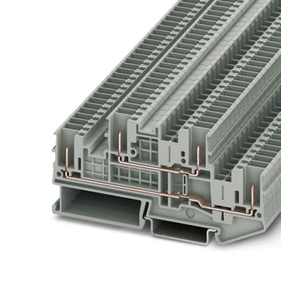 Phoenix Contact 3061486 Grey, 0.08 → 4mm², 2-Level, Plug-In Termination [3061486]; 609-906