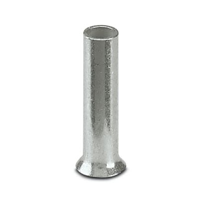 Phoenix Contact Ferrule, 6mm Pin Length, 1mm Pin Diameter, Silver [3200218]; 609-910