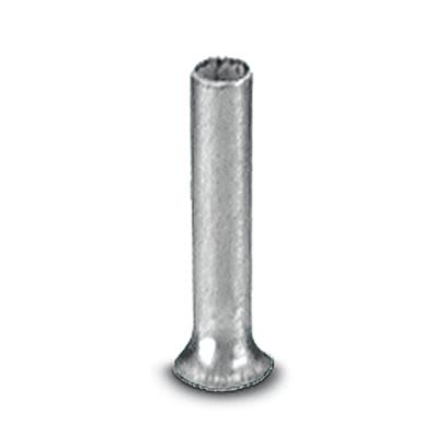 Phoenix Contact Ferrule, 6mm Pin Length, 1.4mm Pin Diameter, Silver [3200247]; 609-911