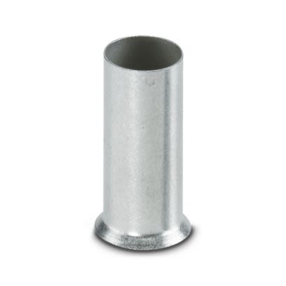 Phoenix Contact Ferrule, 20mm Pin Length, 8.3mm Pin Diameter, Silver [3200409]; 609-914