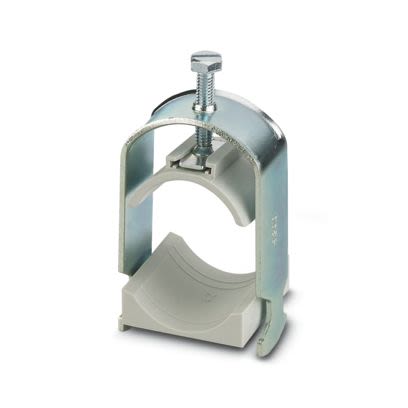 Phoenix Contact Silver Steel cable clamp, 42mm Max. Bundle [3240259]; 609-926