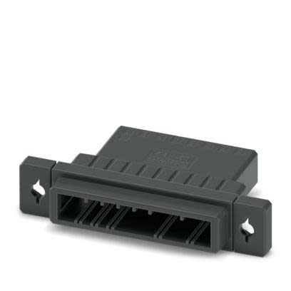 Phoenix Contact, 3.81mm Pitch, 8 Way, , Pluggable Terminal Block, Feed Through Plug, Flange Mount, Snap In Termination, [1341137]; 609-943
