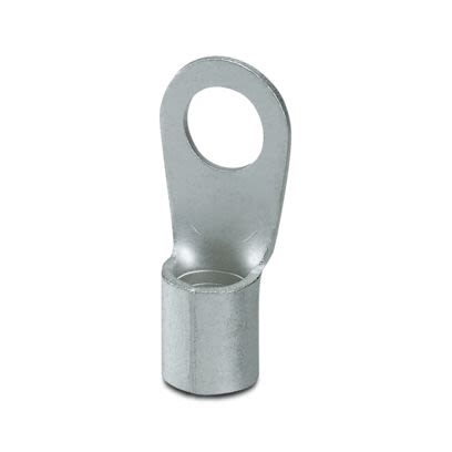 Phoenix Contact Uninsulated Ring Terminal, M12mm Stud Size, Silver [3240113]; 609-973