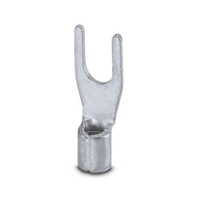 Phoenix Contact Uninsulated Fork Terminal, 17AWG to 13AWG, Silver [3240143]; 609-976